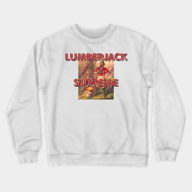 Lumberjack Crewneck Sweatshirt by teepossible